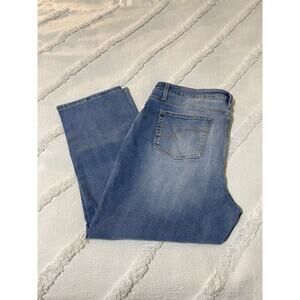 Time and True Med Wash Straight Fit Jeans Size 20 Petite